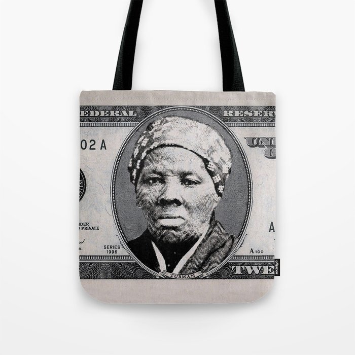 Harriet Tubman Twenty Dollar Bill Tote Bag