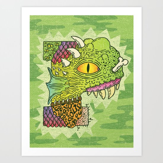 P-rimal Art Print