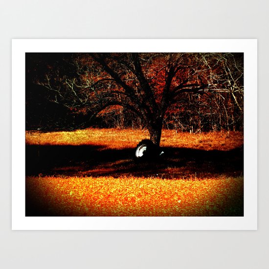 left behind Art Print