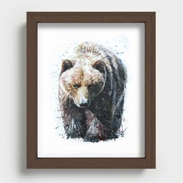Bear Recessed Framed Print