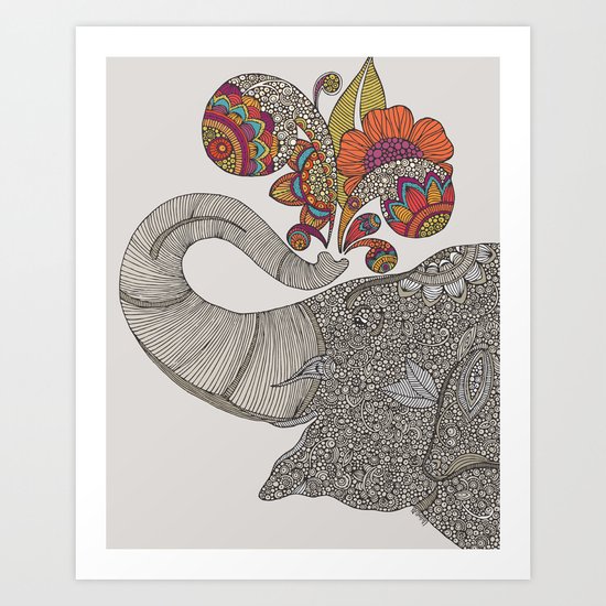 Shower of Joy Art Print