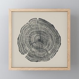 Hand-Drawn Oak Framed Mini Art Print