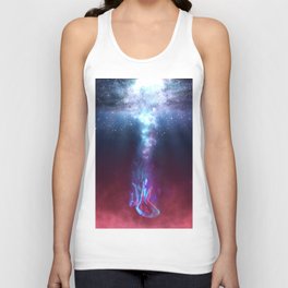 Falling down x Ocean x Space Tank Top