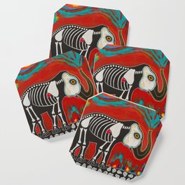 Day of the Dead Elephant Coaster