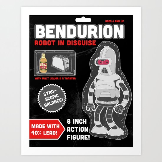 Bendurion: Robot in Disguise Art Print