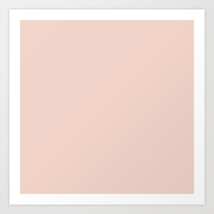 Pink Sand Pale Rose Gold Nude Art Print By Podartist Society6