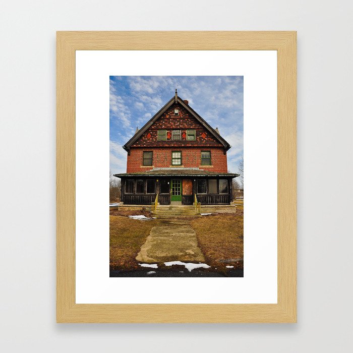 Abandoned House Framed Art Print