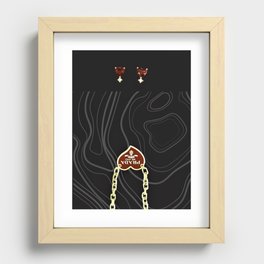 Candy Recessed Framed Print