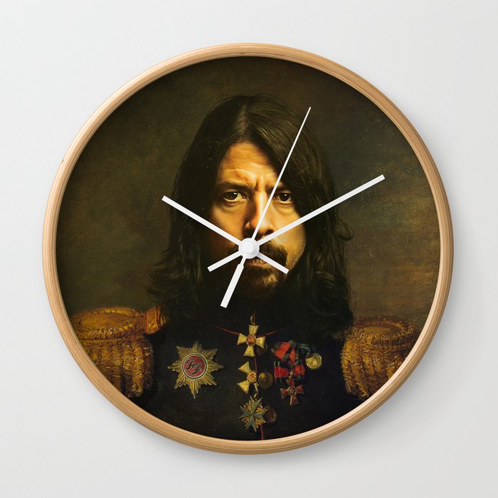 Dave Grohl - replaceface Wall Clock
