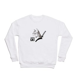 Samurai Cat Crewneck Sweatshirt