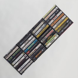 Old 80's & 90's Hip Hop Tapes Yoga Mat