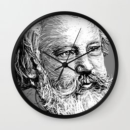 Johannes Brahms WB Wall Clock