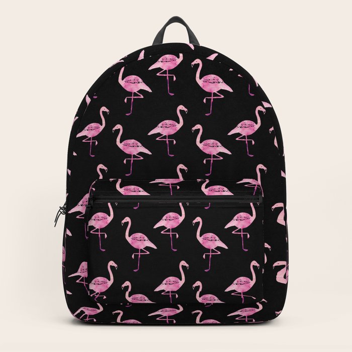 pink flamingo backpack