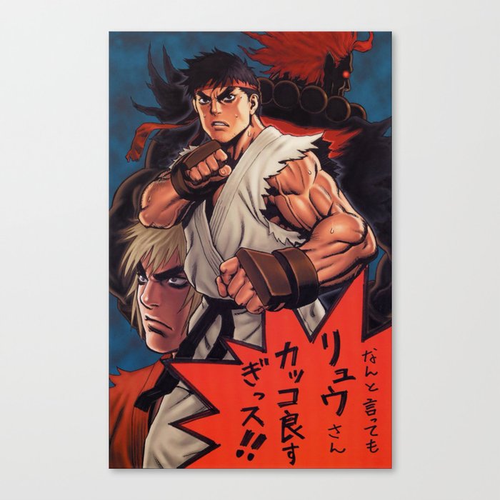 Manga 02 Canvas Print