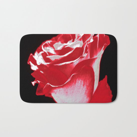 Colorful Rose P Bath Mat