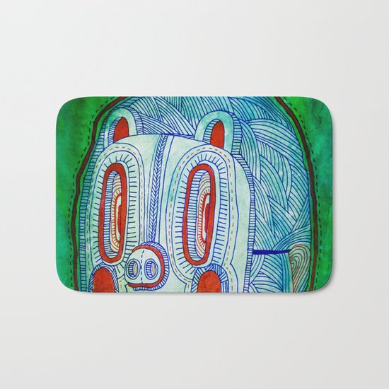 Pigmask Bath Mat