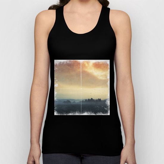 Layers of Silence Unisex Tank Top