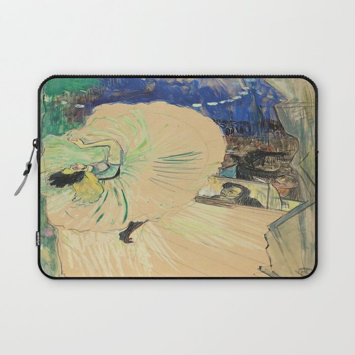 Henri de Toulouse-Lautrec - La Roue (1893) Laptop Sleeve
