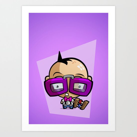 GEEKY Art Print