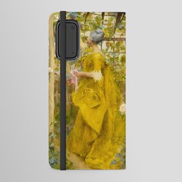 The Vine, 1884 by Carl Larsson Android Wallet Case