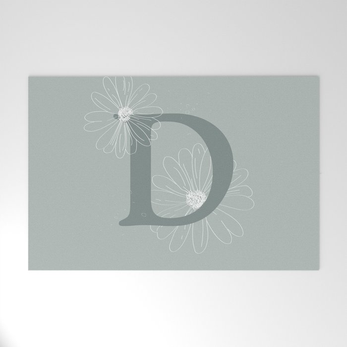 Daisy Welcome Mat By Olivetreepaperpaige Society6