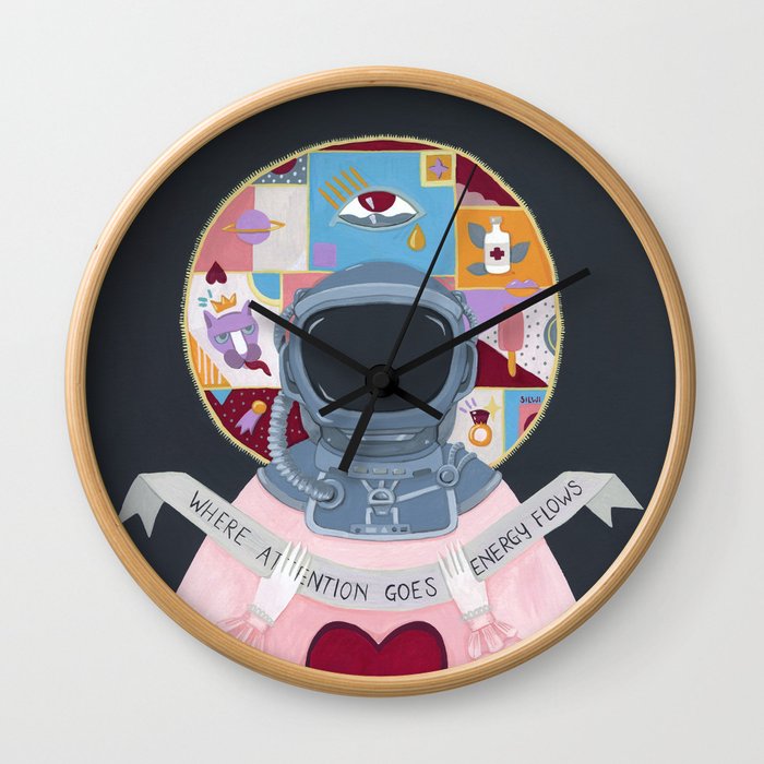 The Child Who Never Really Left Wall Clock