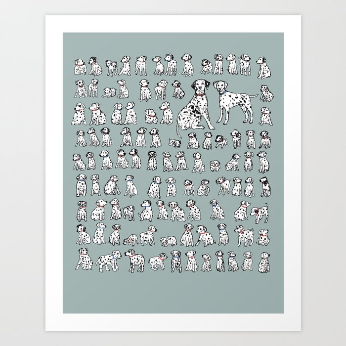 One Hundred and One Art Print