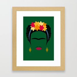 Frida Minimalista Framed Art Print