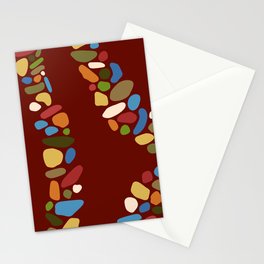 Color stones path collection 2 Stationery Card