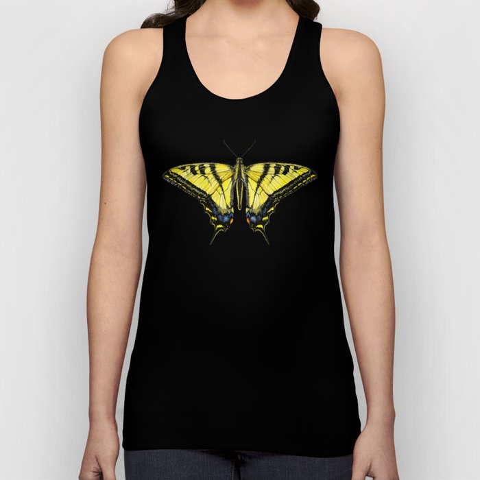 Western Tiger Swallowtail Butterfly Tank Top