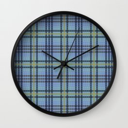 Ancient Johnstone Scottish Tartan Wall Clock | Abstract, Pattern, People 