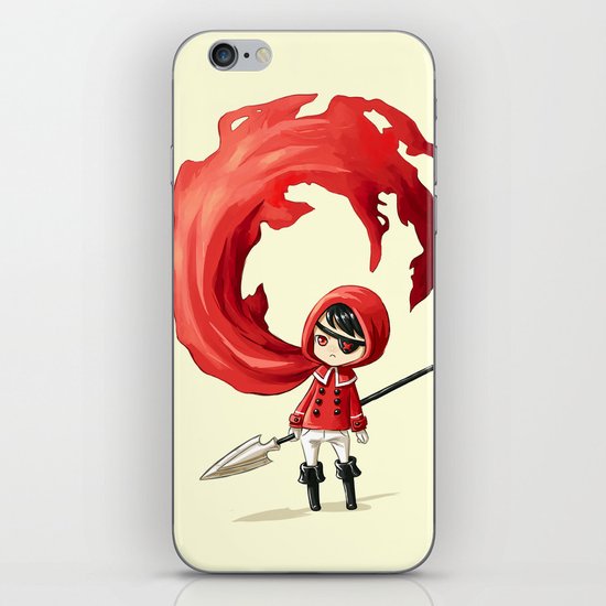 Red Cape iPhone & iPod Skin