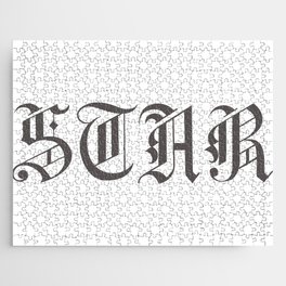 Star lettering  Jigsaw Puzzle