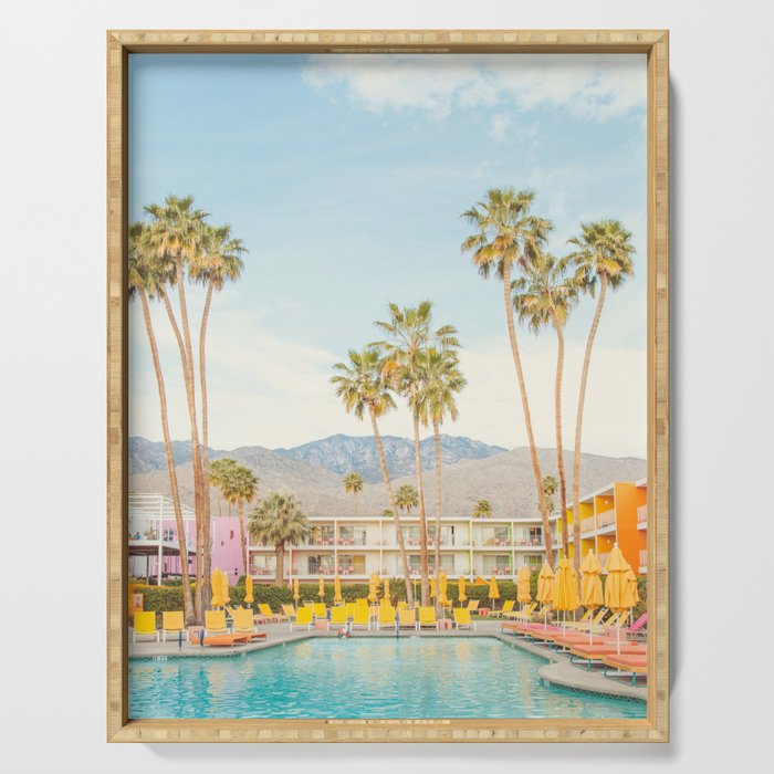 Palm Springs Pool Serving Tray