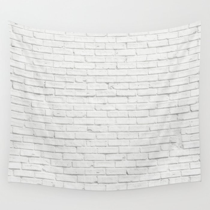 Brick Wall Wall Tapestry by Patterns and Textures Society6