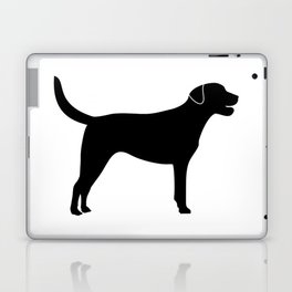 Black Labrador Retriever Silhouette #society6 #decor #buyart #artprint Laptop & iPad Skin
