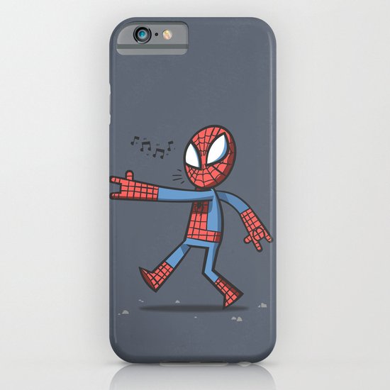 Spidey Walking iPhone & iPod Case