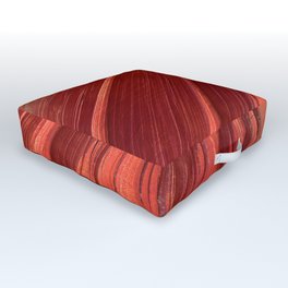 Gloriously Regal Red Rock Antelope Canyon Close-Up Outdoor Floor Cushion