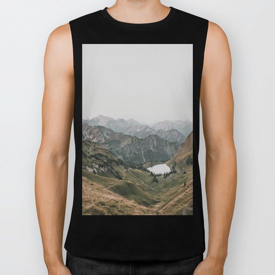 Gentle - landscape photography Biker Tank