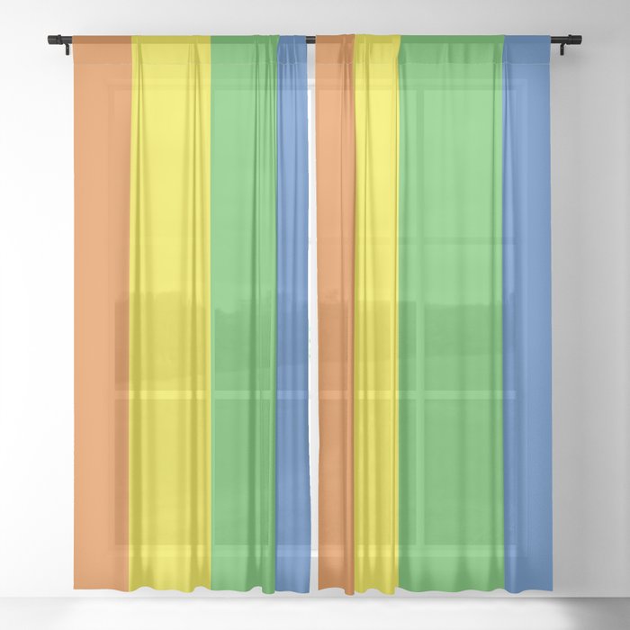 Pride Sheer Curtain