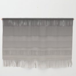 Smooth Charcoal Minimalist Ombré Gradient Abstract Wall Hanging