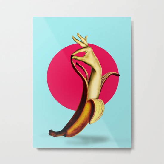 El Banana Metal Print