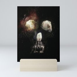Cave Skull Mini Art Print