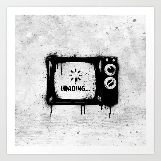 Loading... Art Print