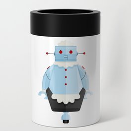 Rosie The Robotic Maid Minimal Sticker Can Cooler