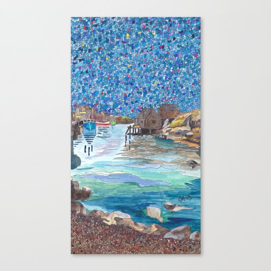 In the Cove Canvas Print