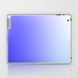 93  Blue Gradient 220506 Aura Ombre Valourine Digital Minimalist Art Laptop Skin