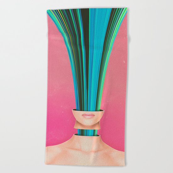 My Other Face Is A Cactus Beach Towel