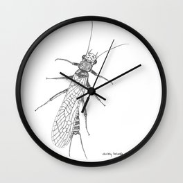 Stonefly 2 Wall Clock