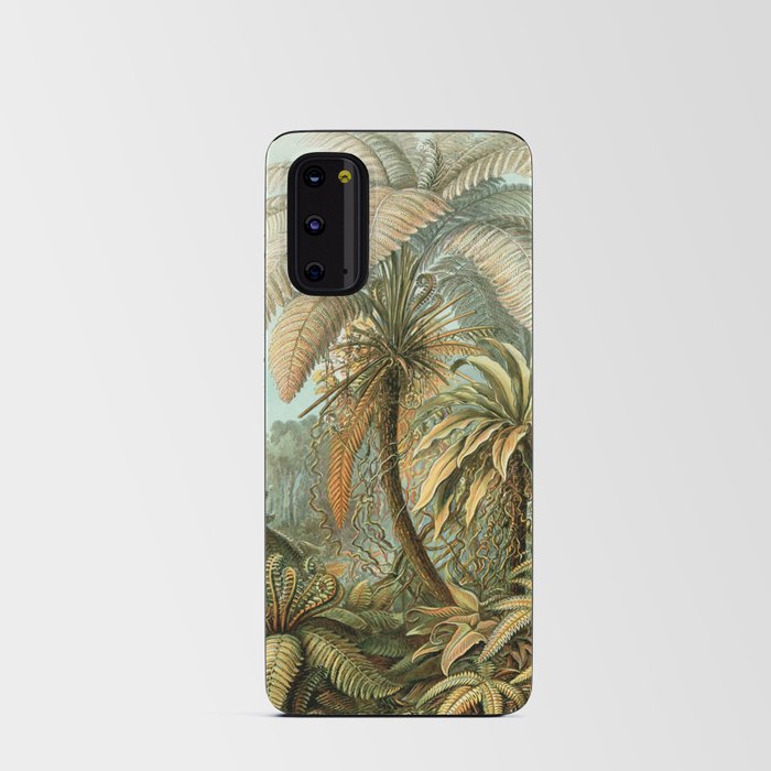 Vintage Tropical Palm Android Card Case